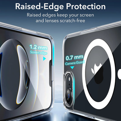 MagSafe-kotelo Apple iPhone 17e / 16e, ESR, Classic Hybrid, Läpinäkyvä