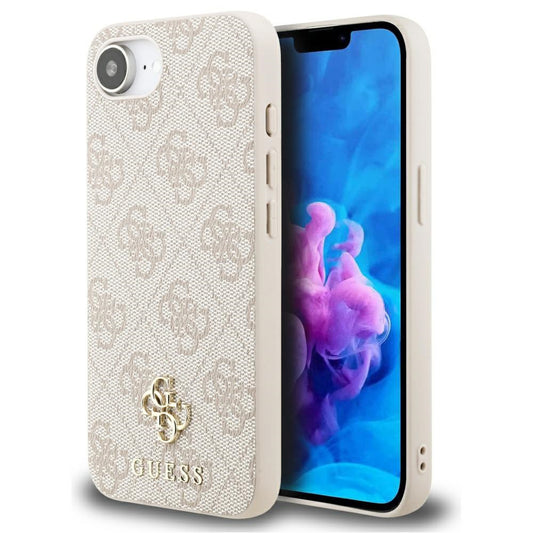 MagSafe-kotelo Apple iPhone 16e:lle, Guess, 4G Classic, Pinkki