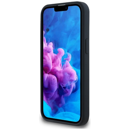 MagSafe Case for Apple iPhone 16e, Karl Lagerfeld, Silicone Karl & Choupette's Heads, Black