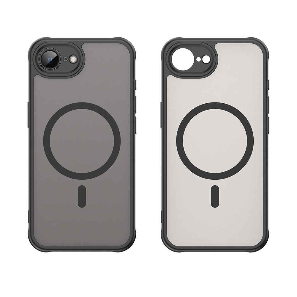 MagSafe-kuori Apple iPhone 17e / 16e:lle, Techsuit, HaloFrost II, Musta