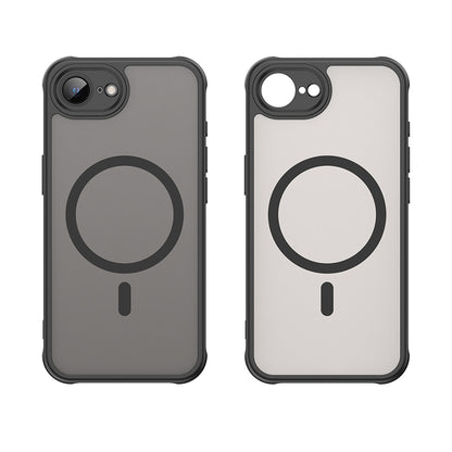 MagSafe-kuori Apple iPhone 17e / 16e:lle, Techsuit, HaloFrost II, Musta