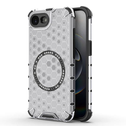 MagSafe-kuori Apple iPhone 17e / 16e:lle, Techsuit, HoneyComb Shield, Valkoinen