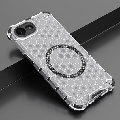 MagSafe-kuori Apple iPhone 17e / 16e:lle, Techsuit, HoneyComb Shield, Valkoinen