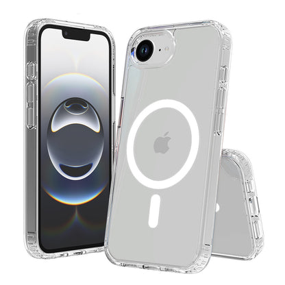MagSafe-kuori Apple iPhone 17e / 16e:lle, Techsuit, Pro, Läpinäkyvä