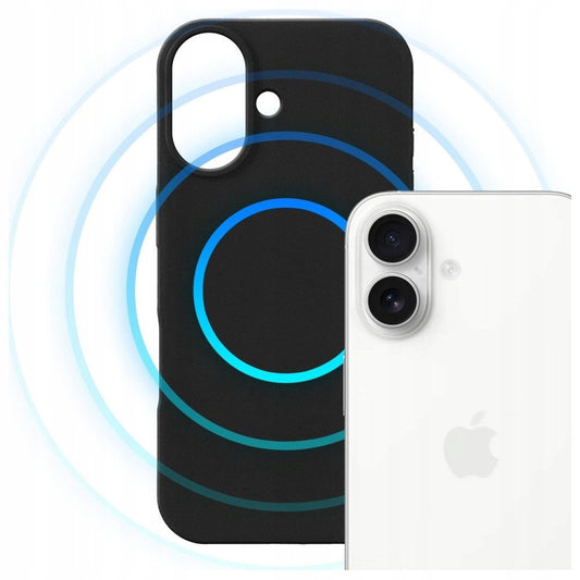 MagSafe-kotelo Apple iPhone 17:lle, 3MK, Hardy, Musta