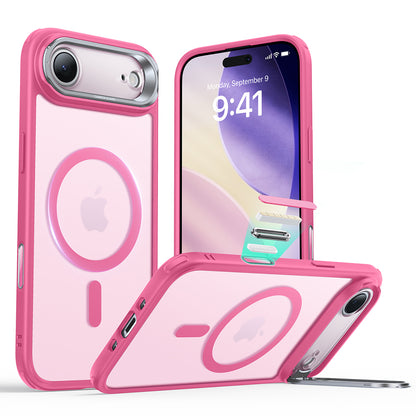 MagSafe-kotelo Apple iPhone 17 Airille, ESR, Classic Hybrid Kickstand, Satinoitu Vaaleanpunainen