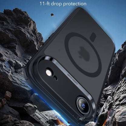 MagSafe-kotelo Apple iPhone 17 Airille, ESR, Classic Hybrid, Satinoitu Musta