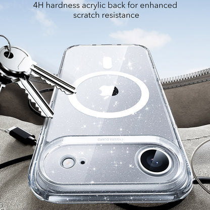 MagSafe-kotelo Apple iPhone 17 Airille, ESR, Classic Hybrid Shimmer, Läpinäkyvä