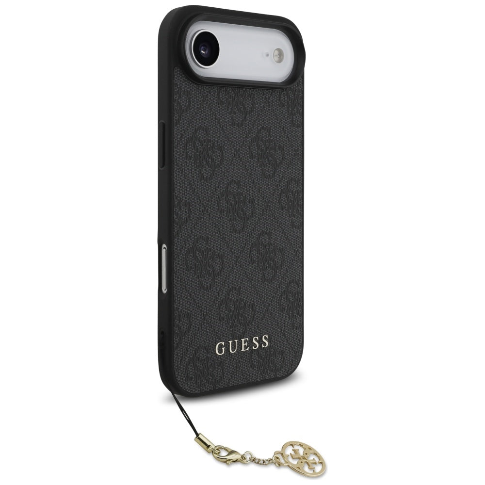MagSafe-kotelo Apple iPhone 17 Airille, Guess, 4G Charm Cradle, Musta
