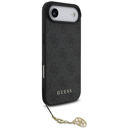 MagSafe-kotelo Apple iPhone 17 Airille, Guess, 4G Charm Cradle, Musta