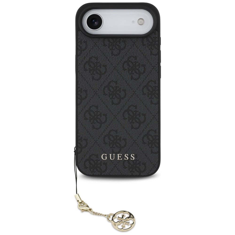 MagSafe-kotelo Apple iPhone 17 Airille, Guess, 4G Charm Cradle, Musta