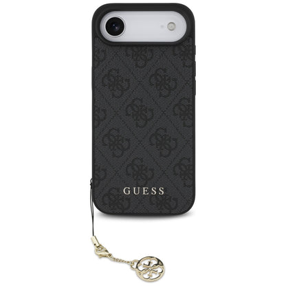 MagSafe-kotelo Apple iPhone 17 Airille, Guess, 4G Charm Cradle, Musta