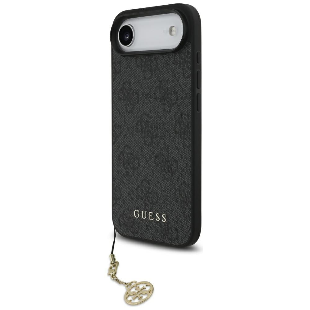 MagSafe-kotelo Apple iPhone 17 Airille, Guess, 4G Charm Cradle, Musta