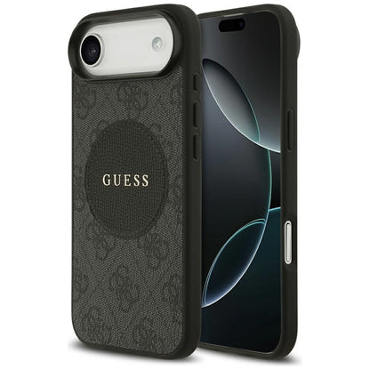 MagSafe-kotelo Apple iPhone 17 Airille, Guess, 4G Circle Classic Logo, Musta
