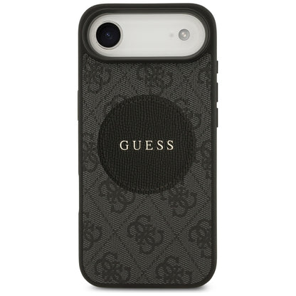 MagSafe-kotelo Apple iPhone 17 Airille, Guess, 4G Circle Classic Logo, Musta