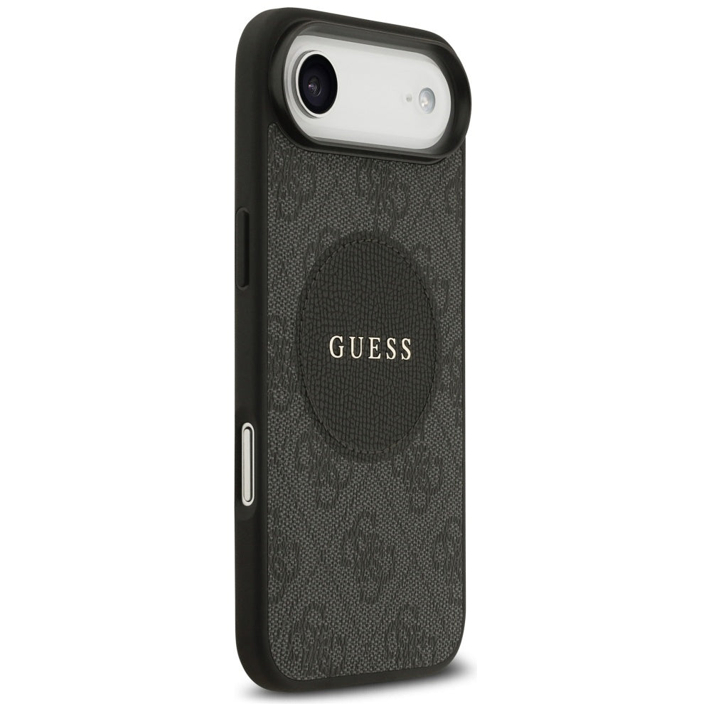 MagSafe-kotelo Apple iPhone 17 Airille, Guess, 4G Circle Classic Logo, Musta