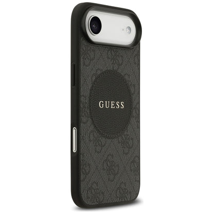 MagSafe-kotelo Apple iPhone 17 Airille, Guess, 4G Circle Classic Logo, Musta