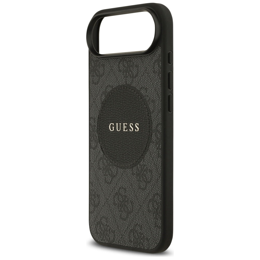 MagSafe-kotelo Apple iPhone 17 Airille, Guess, 4G Circle Classic Logo, Musta