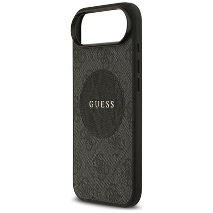 MagSafe-kotelo Apple iPhone 17 Airille, Guess, 4G Circle Classic Logo, Musta