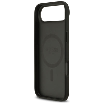 MagSafe-kotelo Apple iPhone 17 Airille, Guess, 4G Circle Classic Logo, Musta