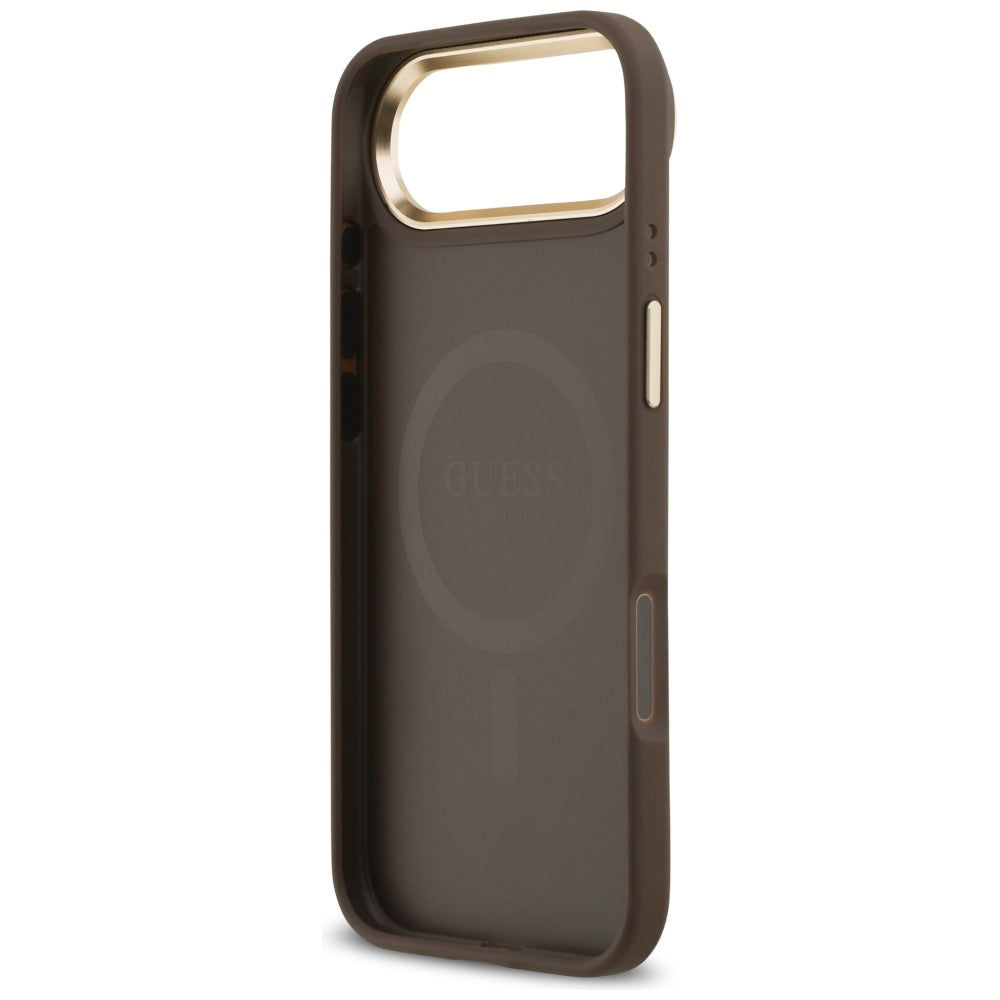 MagSafe-kotelo Apple iPhone 17 Airille, Guess, 4G Classic, Ruskea