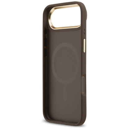 MagSafe-kotelo Apple iPhone 17 Airille, Guess, 4G Classic, Ruskea