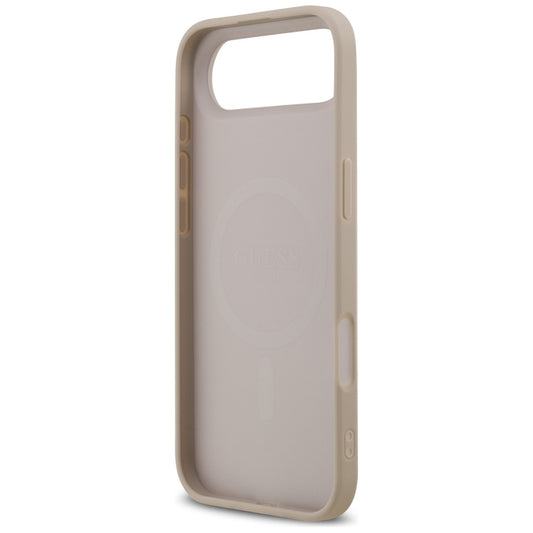 MagSafe-kotelo Apple iPhone 17 Airille, Guess, 4G Ring Classic Logo, Pinkki