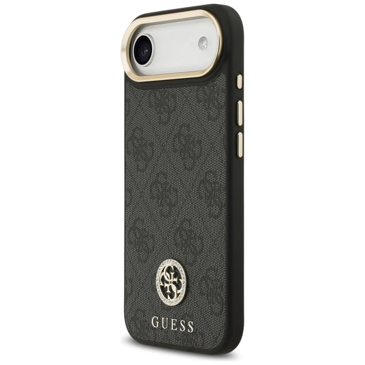 MagSafe-kotelo Apple iPhone 17 Airille, Guess, 4G Strass -logo, Musta