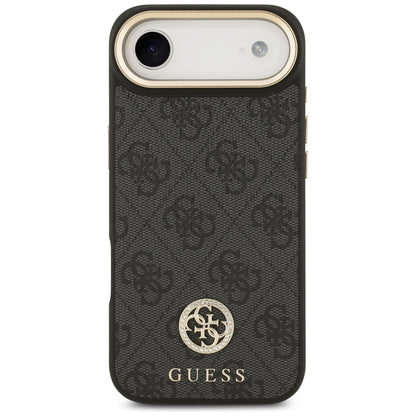 MagSafe-kotelo Apple iPhone 17 Airille, Guess, 4G Strass -logo, Musta