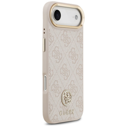 MagSafe-kotelo Apple iPhone 17 Airille, Guess, 4G Strass -logo, Pinkki