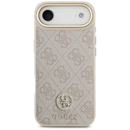 MagSafe-kotelo Apple iPhone 17 Airille, Guess, 4G Strass -logo, Pinkki