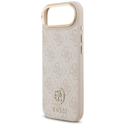 MagSafe-kotelo Apple iPhone 17 Airille, Guess, 4G Strass -logo, Pinkki