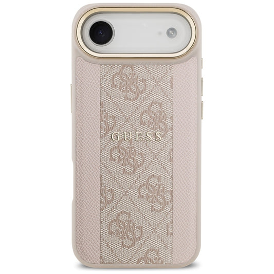 MagSafe-kotelo Apple iPhone 17 Airille, Guess, 4G Stripe, Pinkki