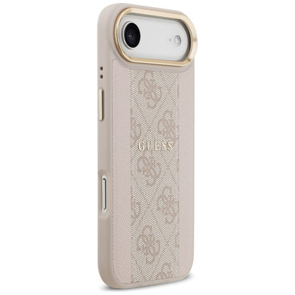 MagSafe-kotelo Apple iPhone 17 Airille, Guess, 4G Stripe, Pinkki