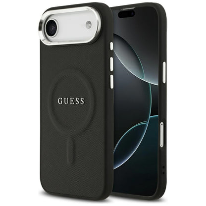 MagSafe-kotelo Apple iPhone 17 Airille, Guess, Classic Logo, Musta