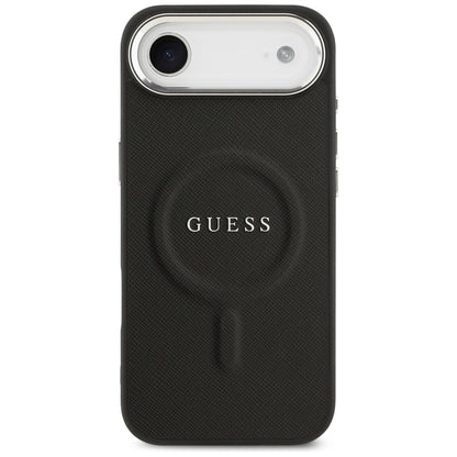 MagSafe-kotelo Apple iPhone 17 Airille, Guess, Classic Logo, Musta