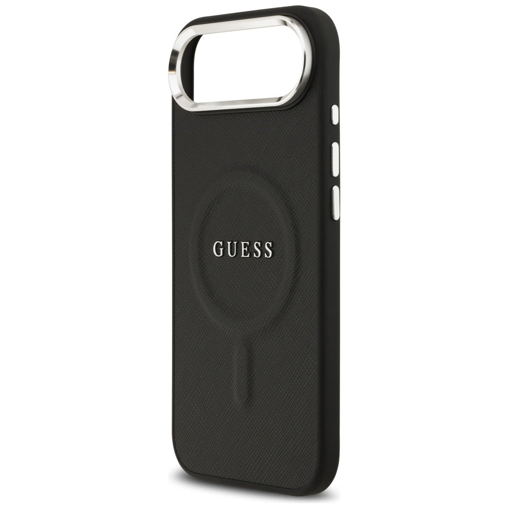 MagSafe-kotelo Apple iPhone 17 Airille, Guess, Classic Logo, Musta