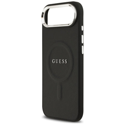 MagSafe-kotelo Apple iPhone 17 Airille, Guess, Classic Logo, Musta