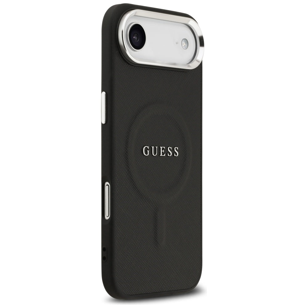 MagSafe-kotelo Apple iPhone 17 Airille, Guess, Classic Logo, Musta
