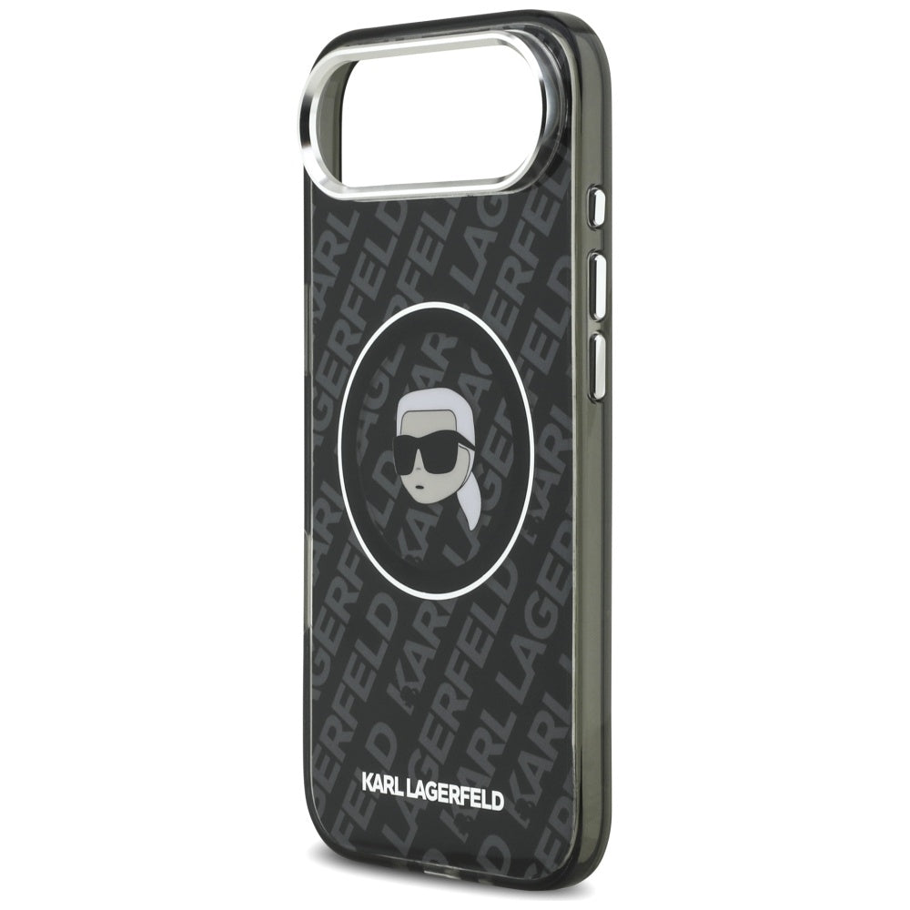 MagSafe-kotelo Apple iPhone 17 Airille, Karl Lagerfeld, IML Karl`s Head, Musta