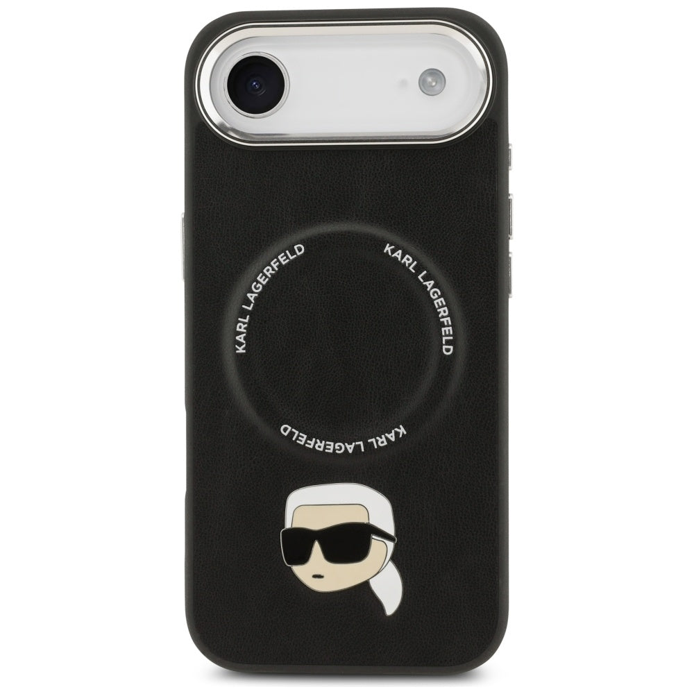 MagSafe-kotelo Apple iPhone 17 Airille, Karl Lagerfeld, Karl Pin, Musta
