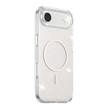 MagSafe-kotelo Apple iPhone 17 Airille, PanzerGlass, Care Urban Explorer Star Lit, Läpinäkyvä Valkoinen