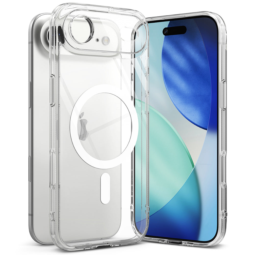 MagSafe-kotelo Apple iPhone 17 Airille, Ringke, Fusion, Läpinäkyvä