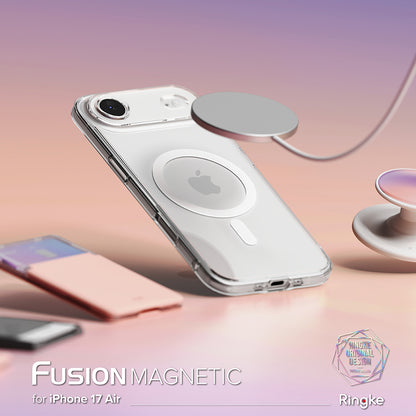 MagSafe-kotelo Apple iPhone 17 Airille, Ringke, Fusion, Läpinäkyvä