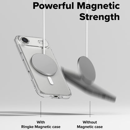 MagSafe-kotelo Apple iPhone 17 Airille, Ringke, Fusion, Matta Läpinäkyvä