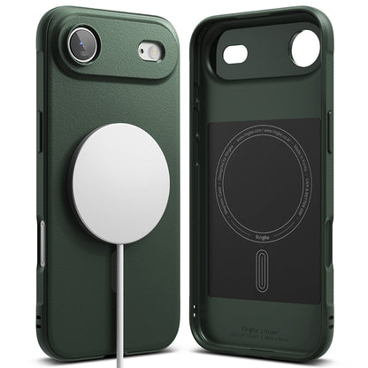 MagSafe-kotelo Apple iPhone 17 Airille, Ringke, Onyx, Tummanvihreä