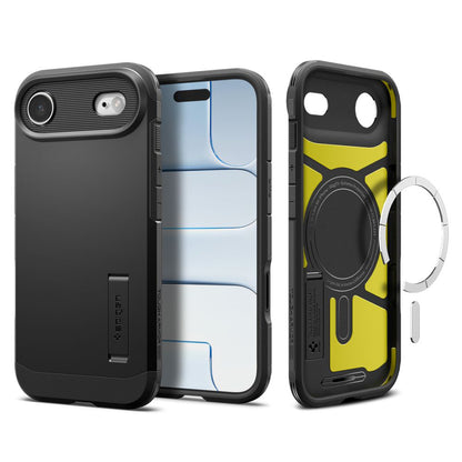 MagSafe-kotelo Apple iPhone 17 Airille, Spigen, Tough Armor T, Musta