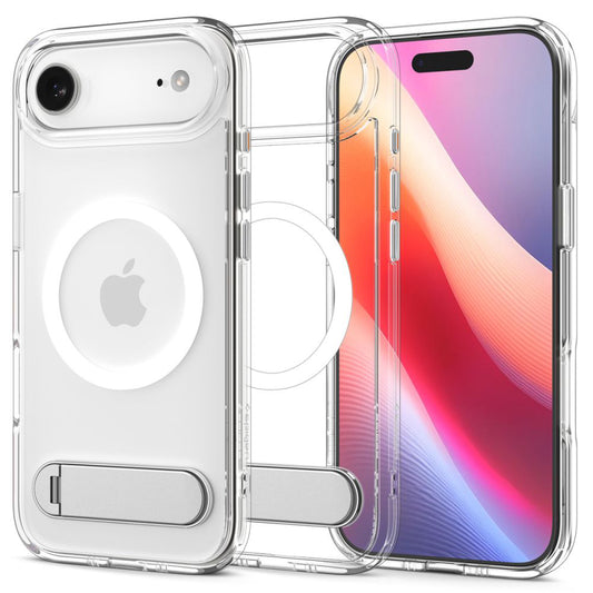 MagSafe-kotelo Apple iPhone 17 Airille, Spigen, Ultra Hybrid S, Läpinäkyvä