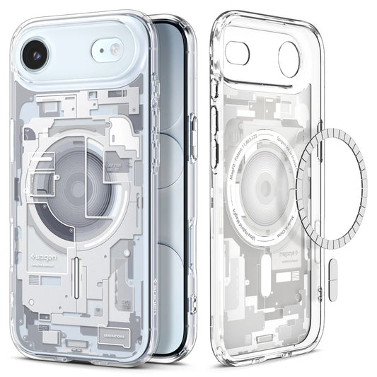 MagSafe-kotelo Apple iPhone 17 Airille, Spigen, Ultra Hybrid Zero One, Valkoinen