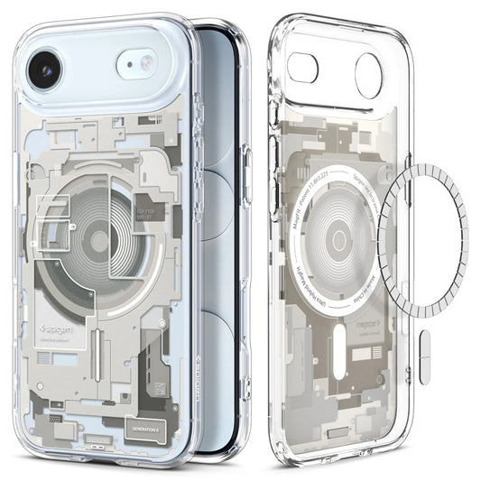 MagSafe-kotelo Apple iPhone 17 Airille, Spigen, Ultra Hybrid Zero One, Beige